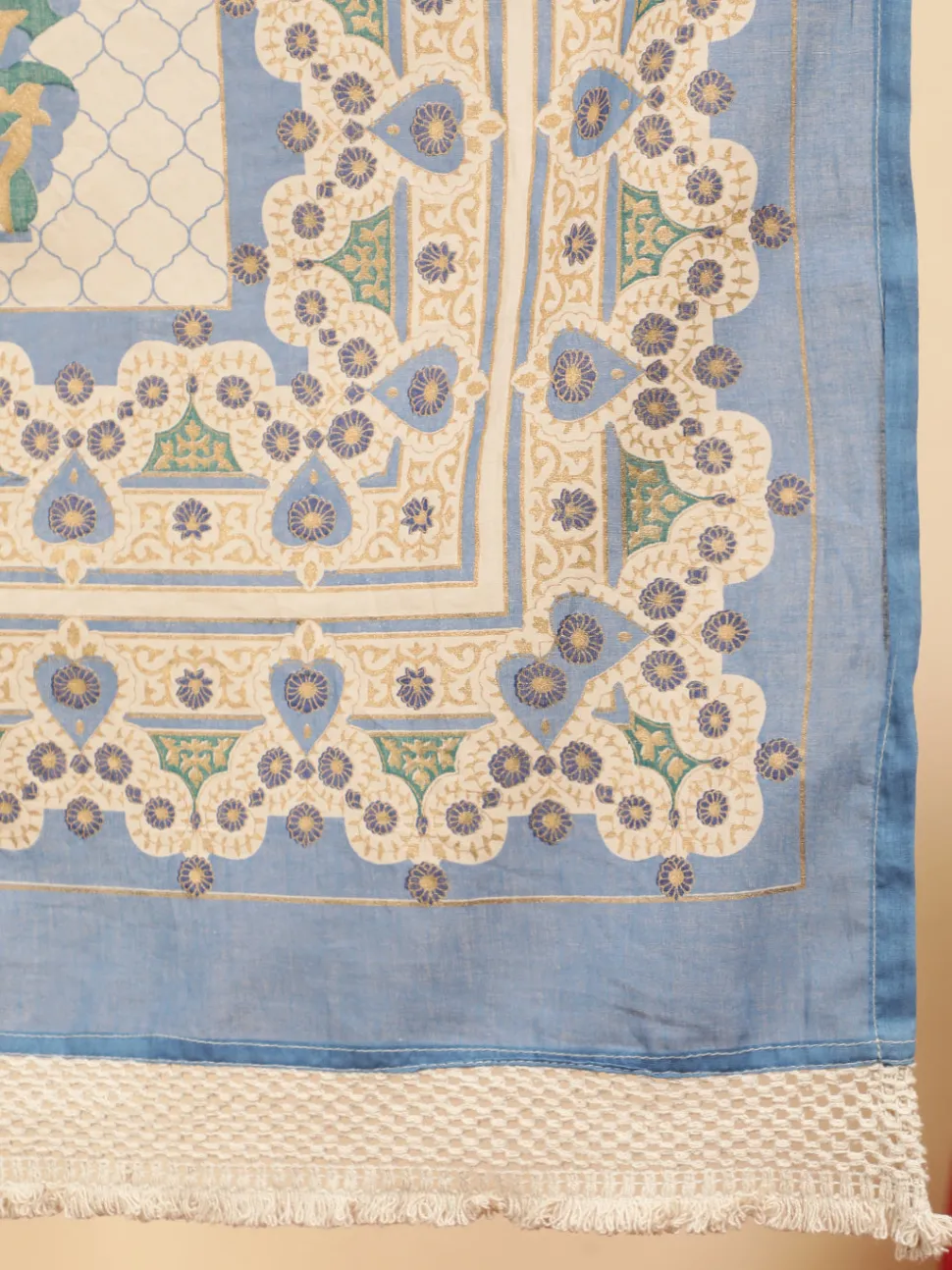 Jaipur Kurti Ethnic Motif Printed Cotton Straight Kurta With Pants And Dupatta