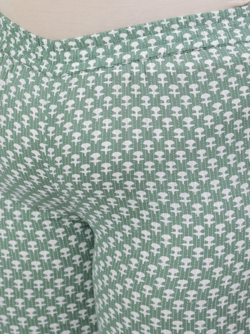 Jaipur Kurti Plus Size Woven Straight Printed Embroidered Kurta Set With Solid Dupatta