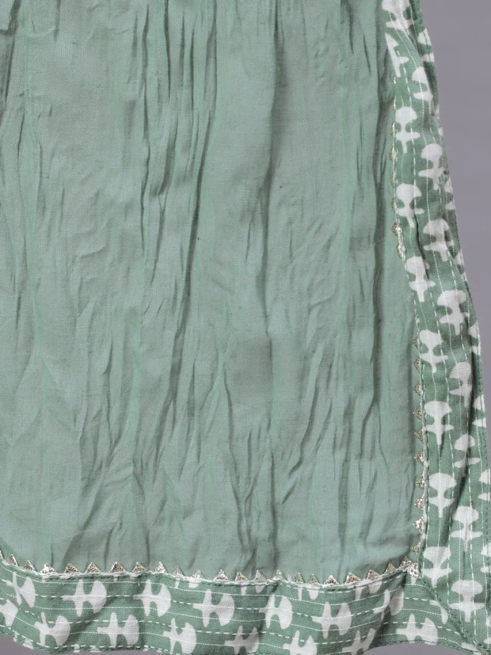 Jaipur Kurti Plus Size Woven Straight Printed Embroidered Kurta Set With Solid Dupatta