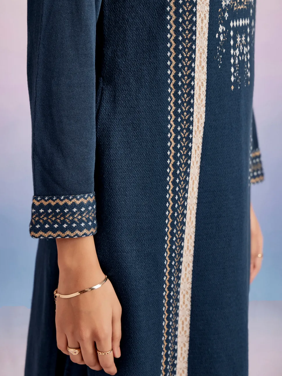 jacquard_straight_woolen_kurta_5.webp Jaipur Kurti Jacquard Straight Woolen Kurta