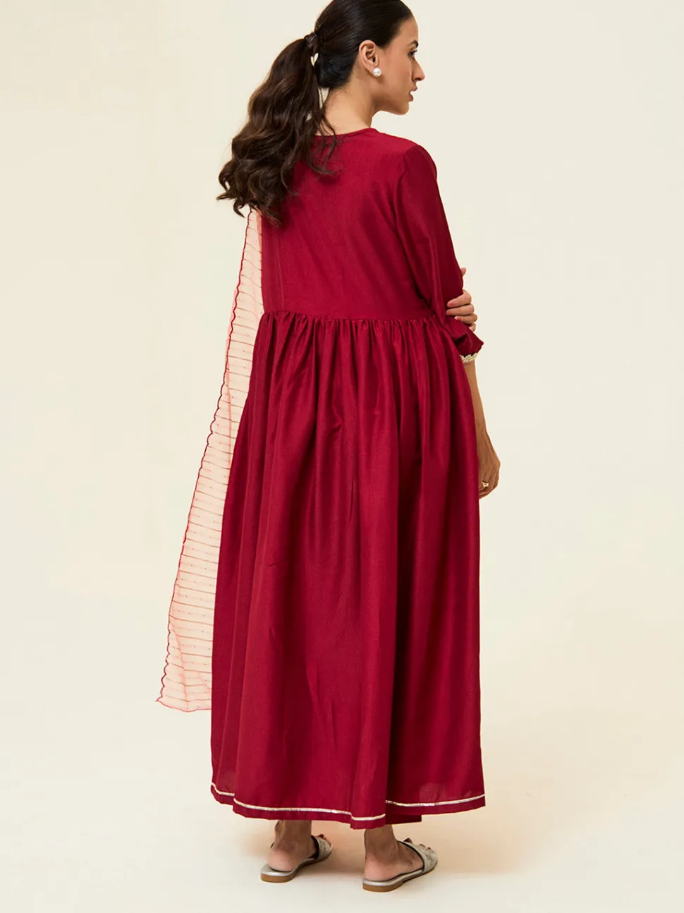 maroon_embroidered_festive_suit_set_5.webp Jaipur Kurti Embroidered Festive Suit Set