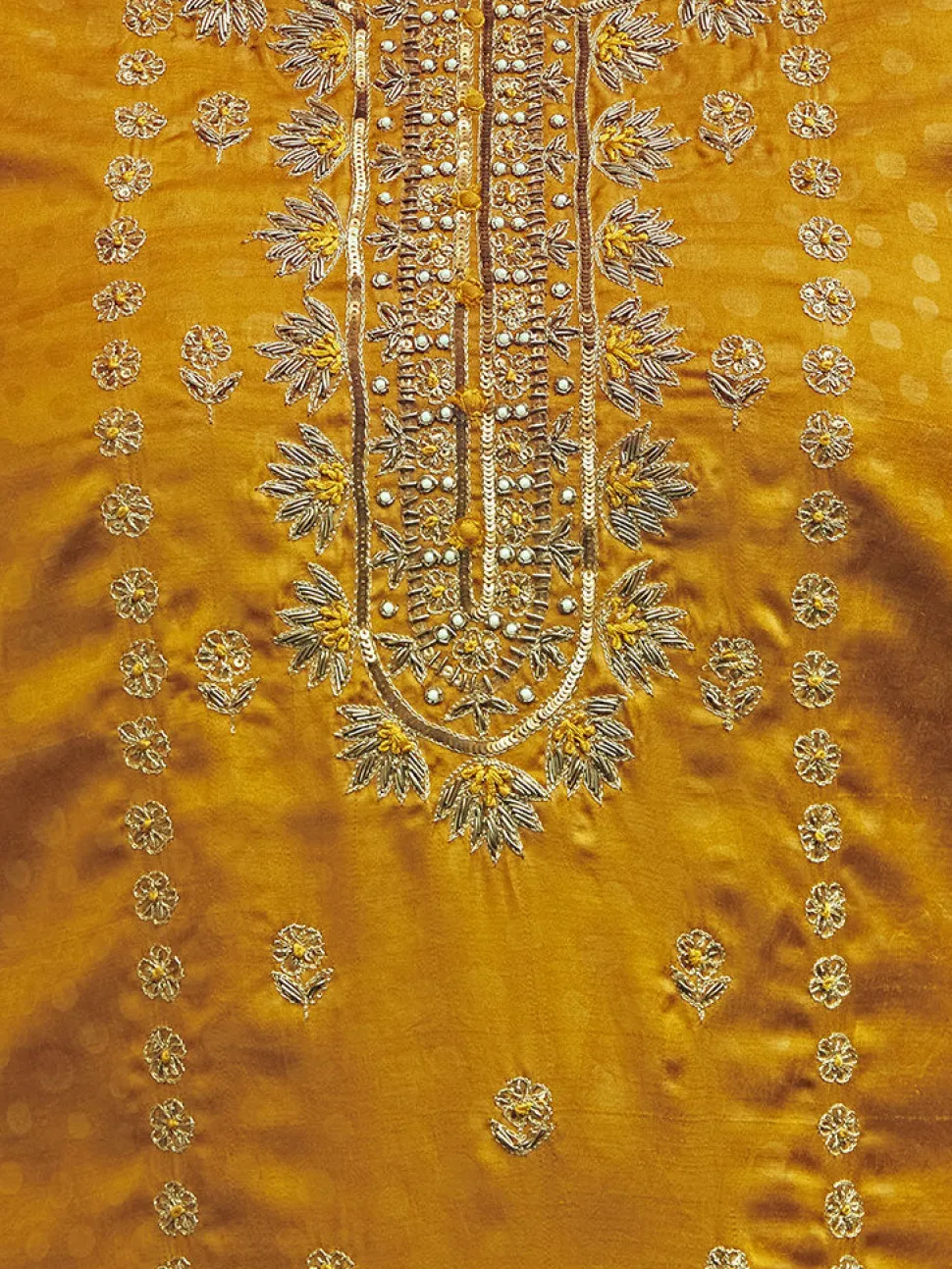 Jaipur Kurti Embellished Silk Kurta With Silk Blend Pants And Net Embellished Dupatta