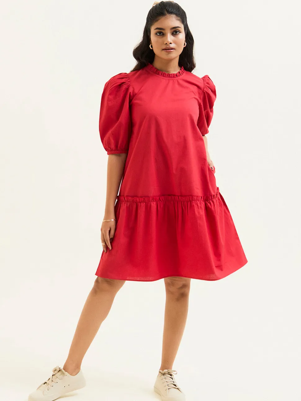 Jaipur Kurti Cotton A-line Short Dress