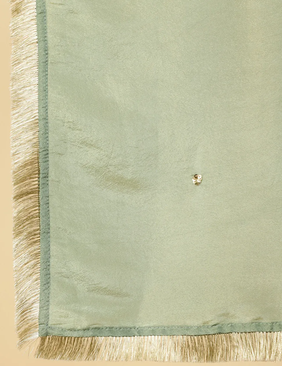 sea_green_aline_silk_kantha_work_kurta_with_pants_and_dupatta_8.webp Jaipur Kurti Sea Green A-line Silk Kantha Work Kurta With Pants And Dupatta